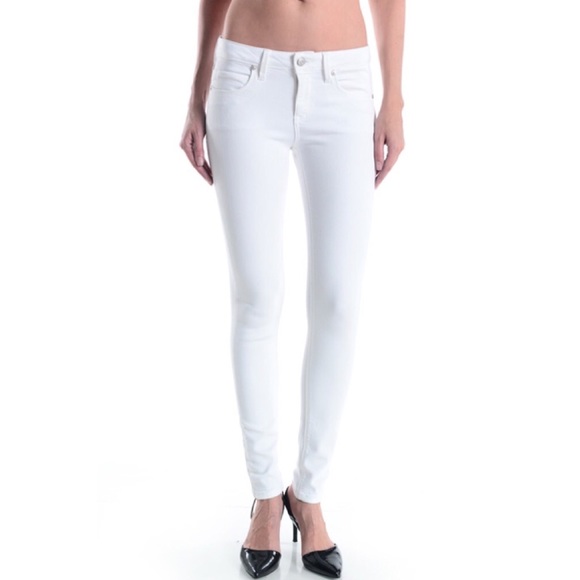 Just Black Denim - Just Black Super Soft Jegging - White